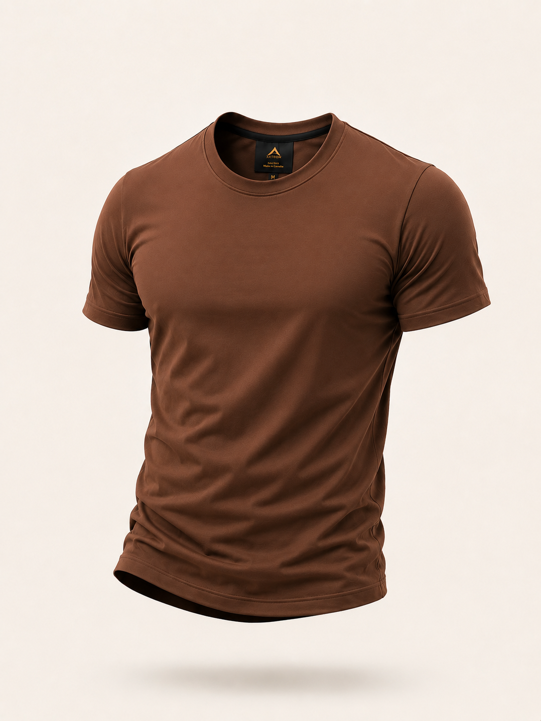 Camiseta Insignia (Marrón)