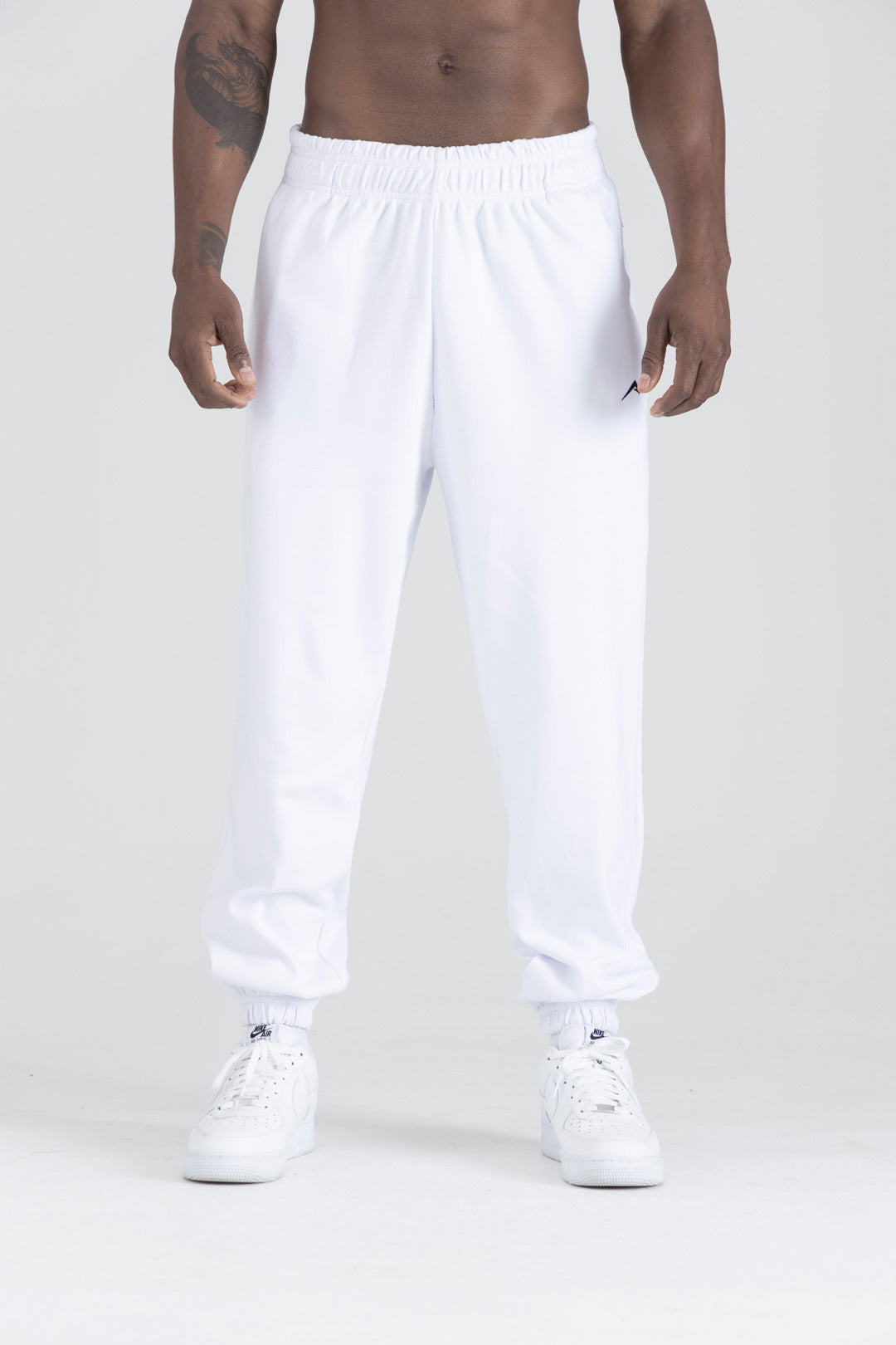 Joggers Ajustados (Blancos)