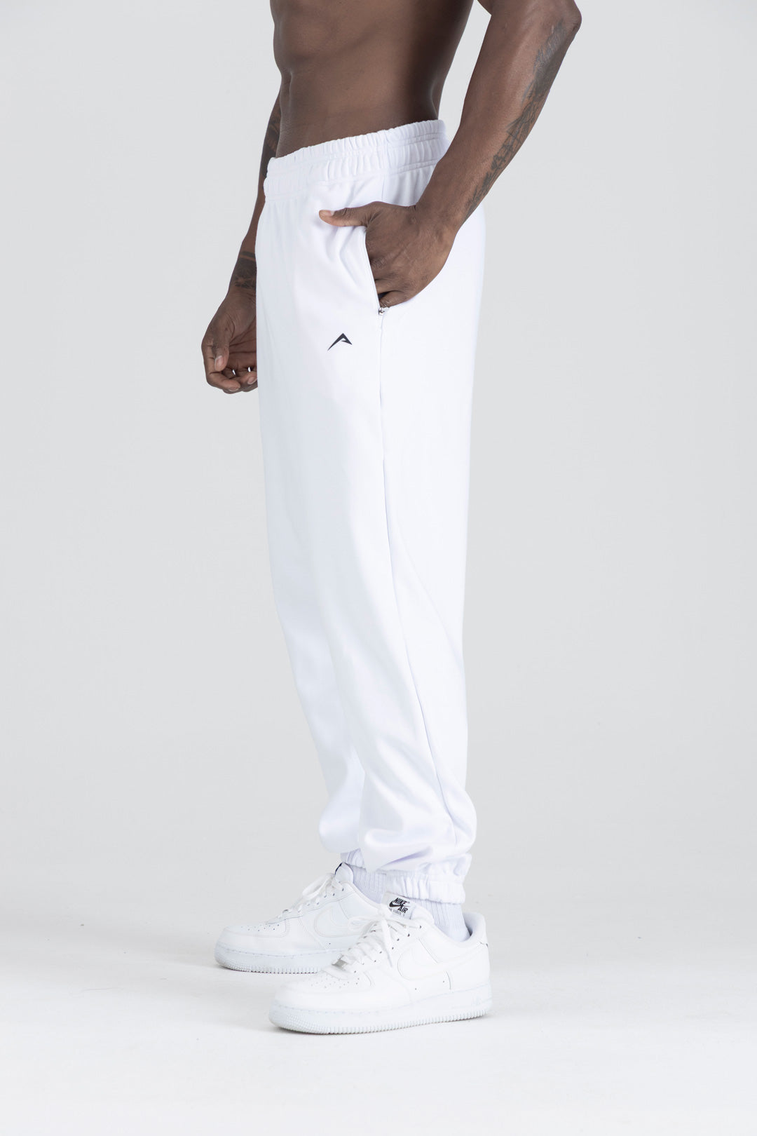 Joggers Ajustados (Blancos)