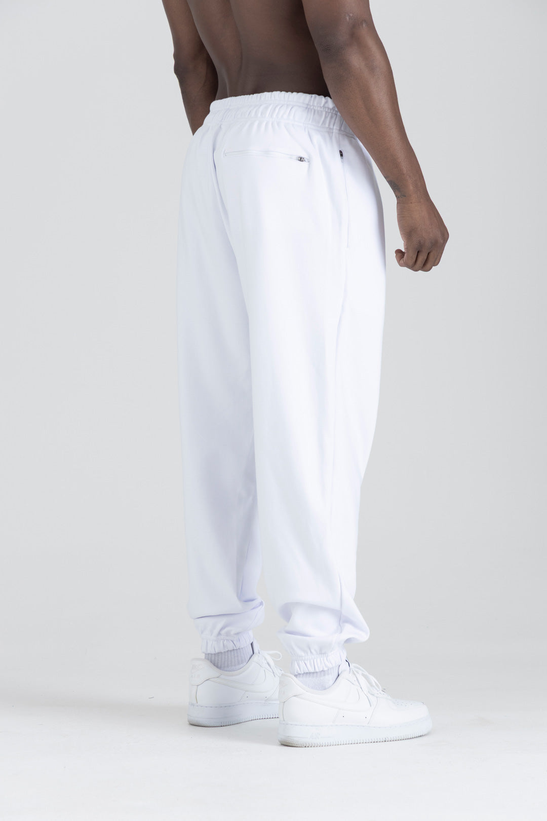 Joggers Ajustados (Blancos)
