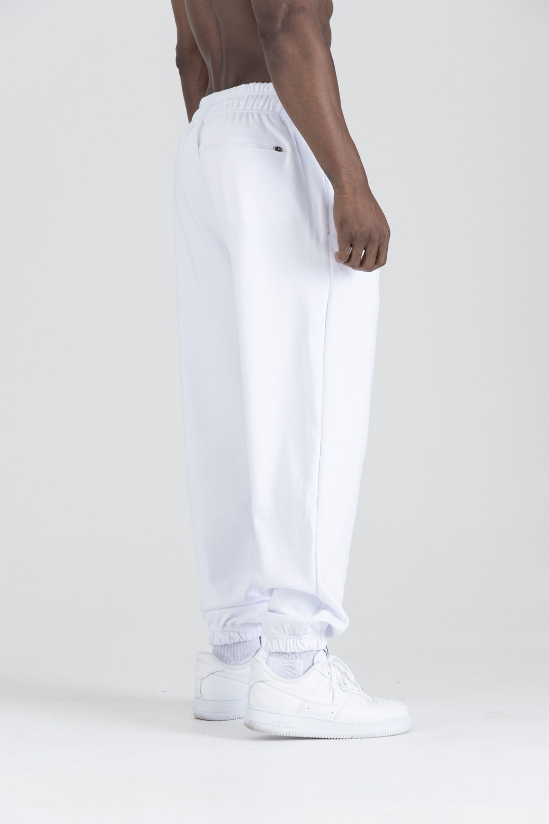 Joggers Ajustados (Blancos)