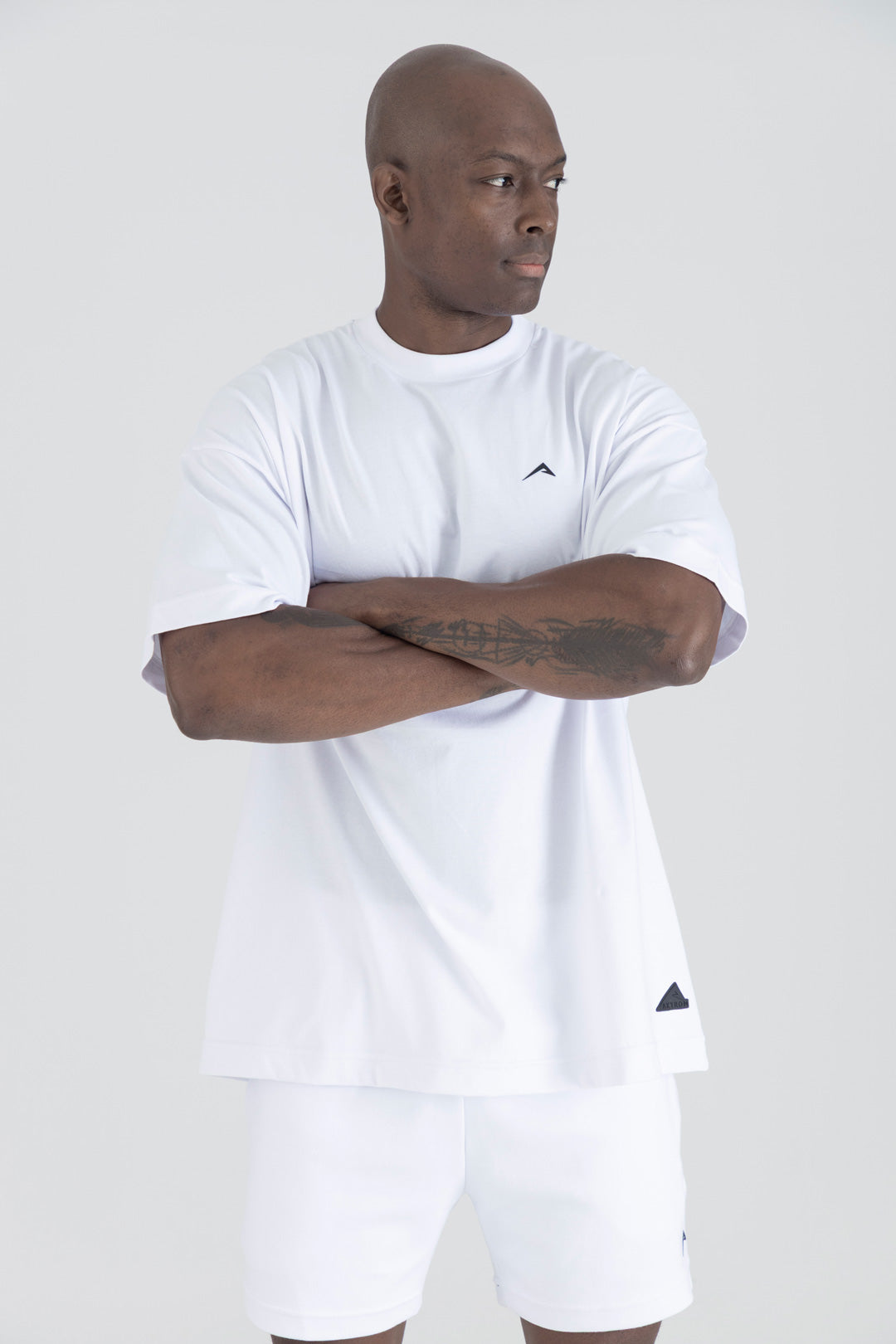 Camiseta Volumen Oversized (Blanca)