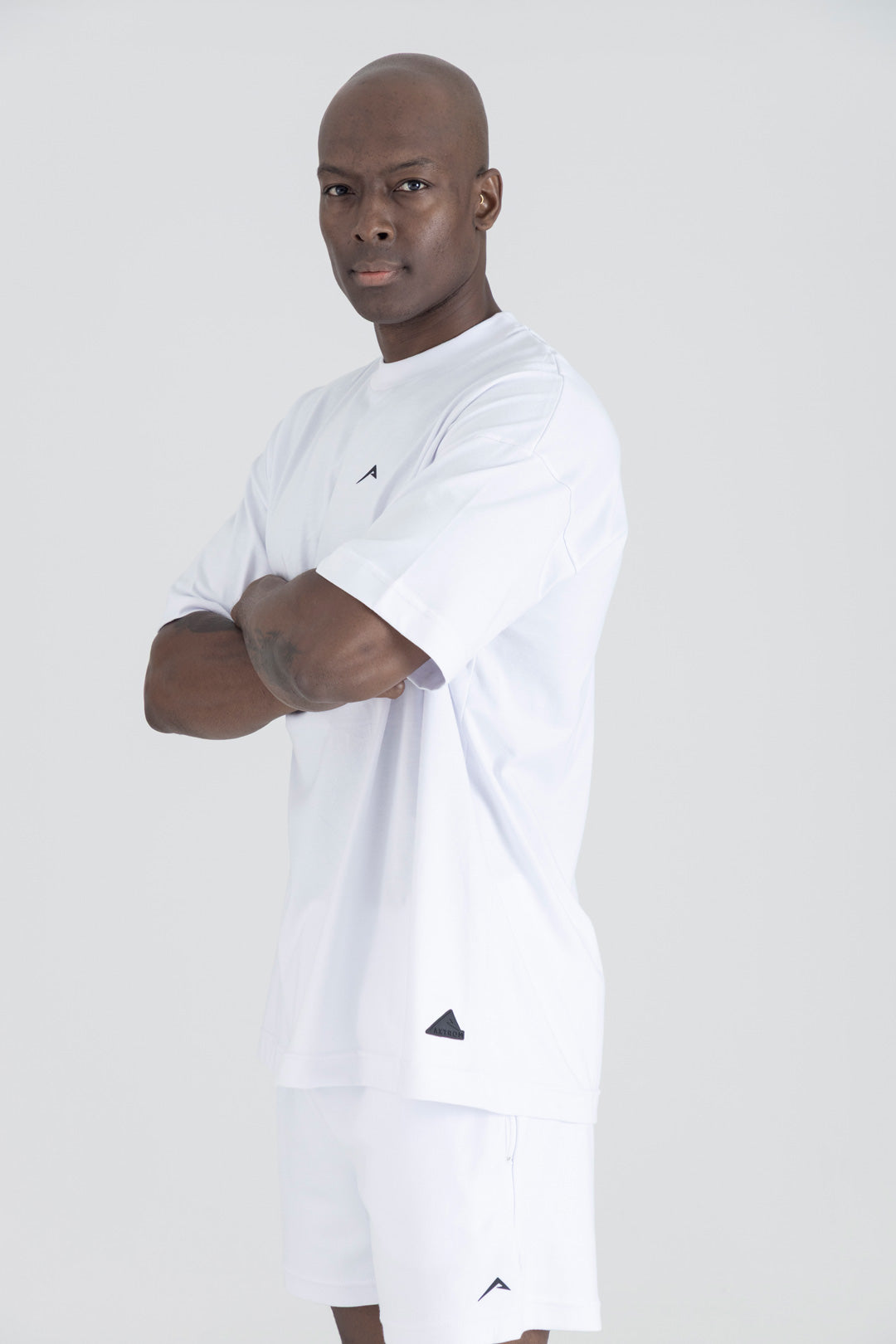 Camiseta Volumen Oversized (Blanca)