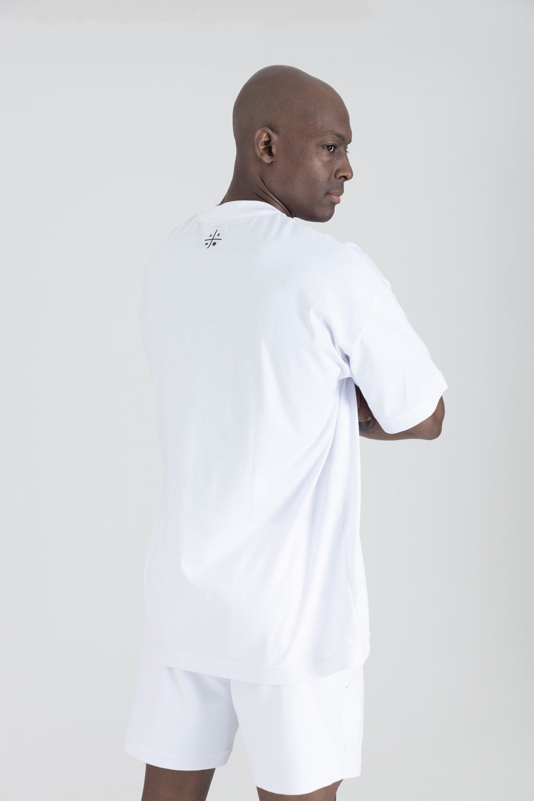 Camiseta Volumen Oversized (Blanca)