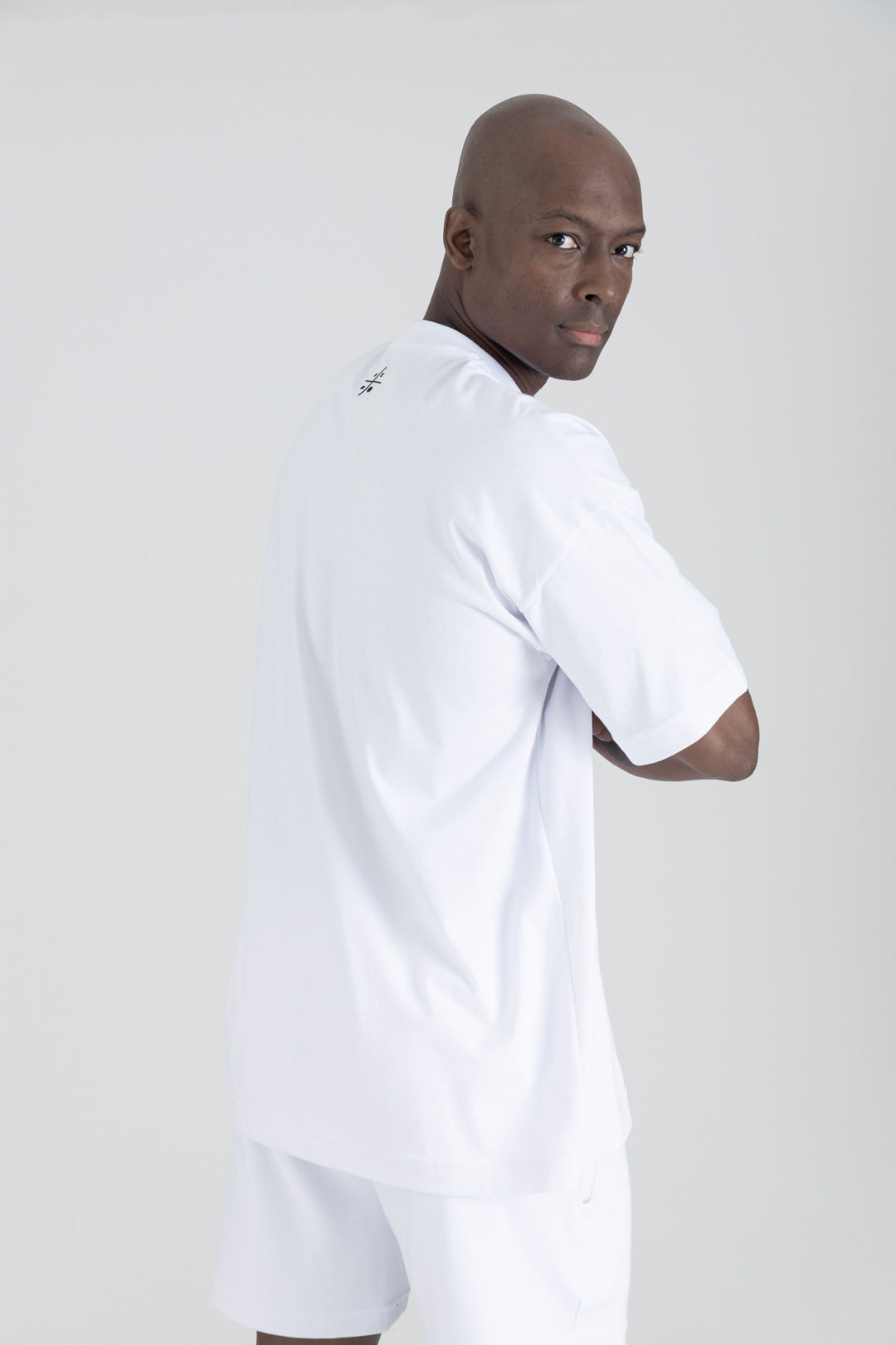 Camiseta Volumen Oversized (Blanca)