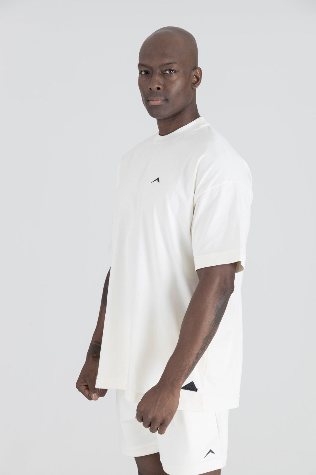 Camiseta Volumen Oversized (Natural)