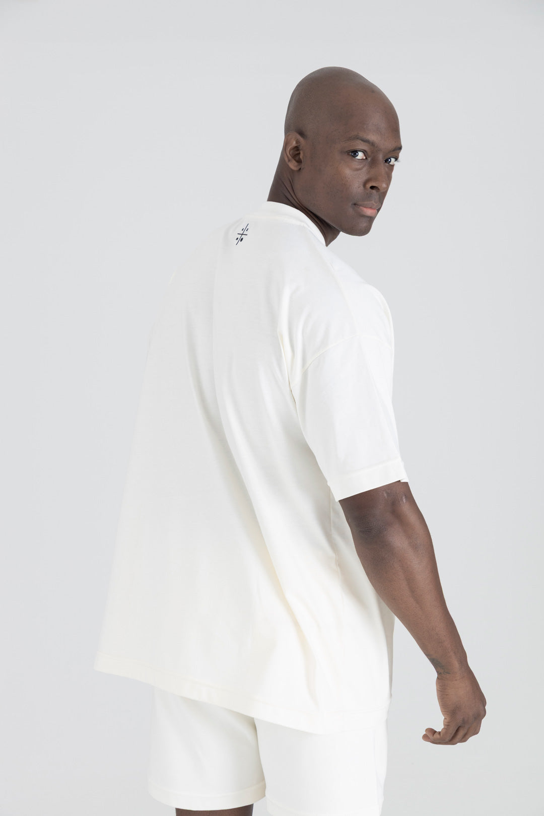 Camiseta Volumen Oversized (Natural)