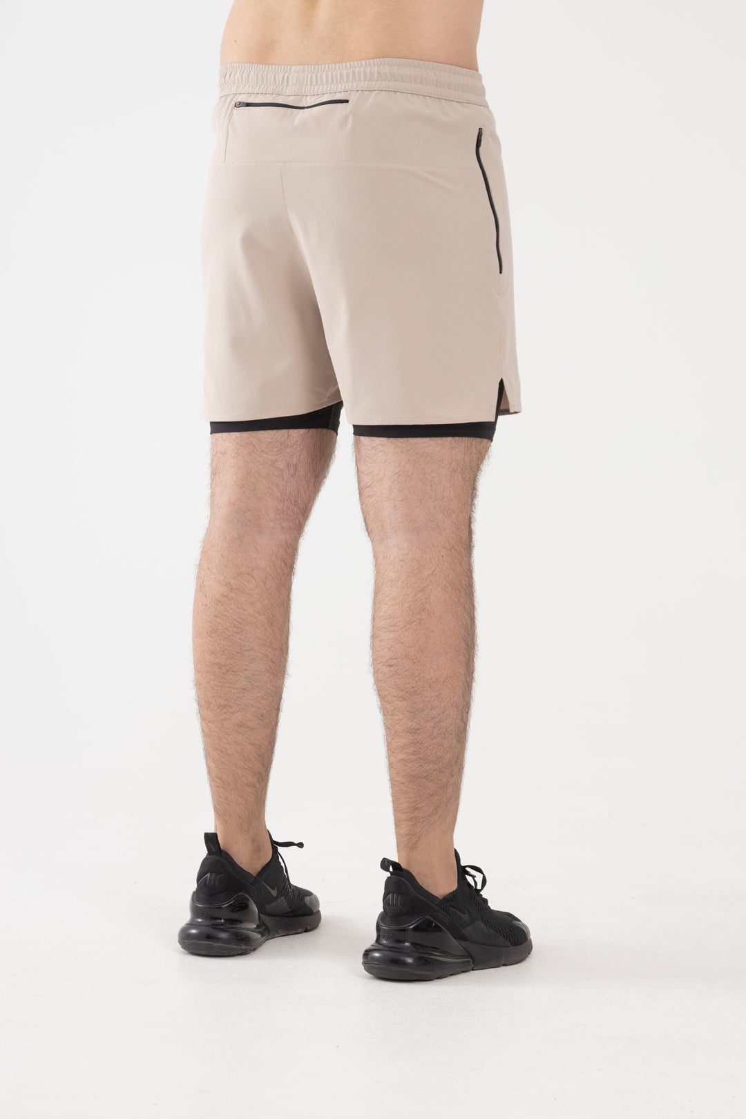 2 in 1 Shorts (Beige)