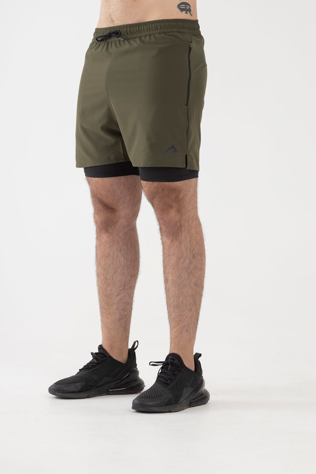 2 in 1 Shorts (Green)