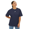 Boxy Warm-up Tee (Navy)