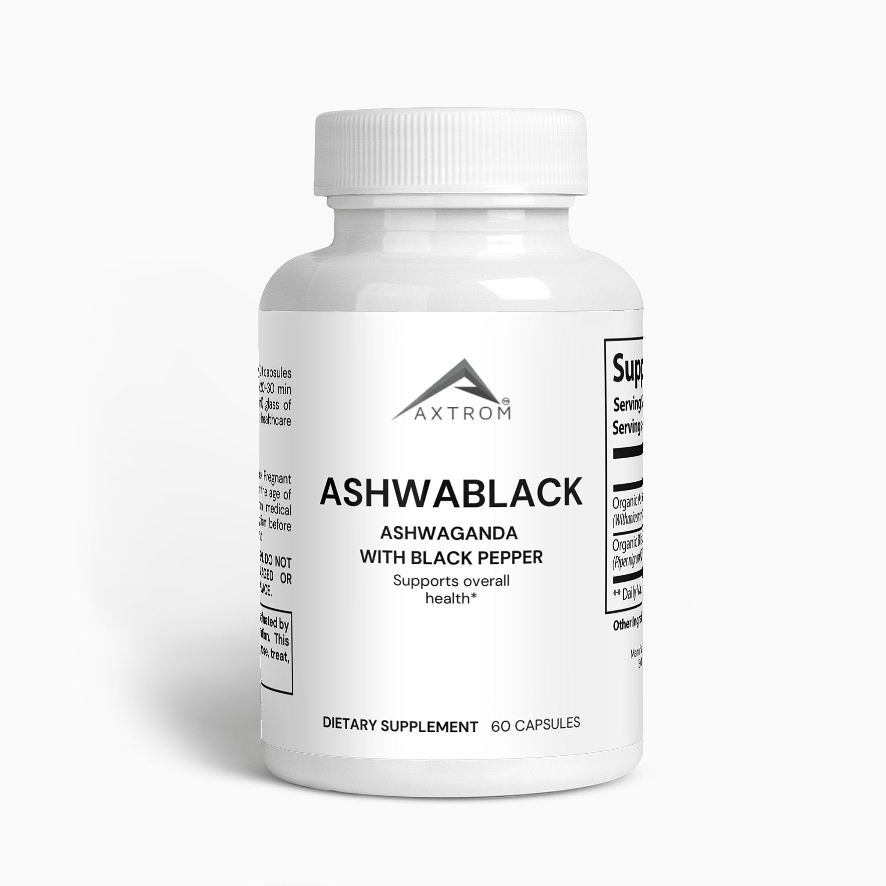 AshwaBlack (Ashwagandha with black pepper)