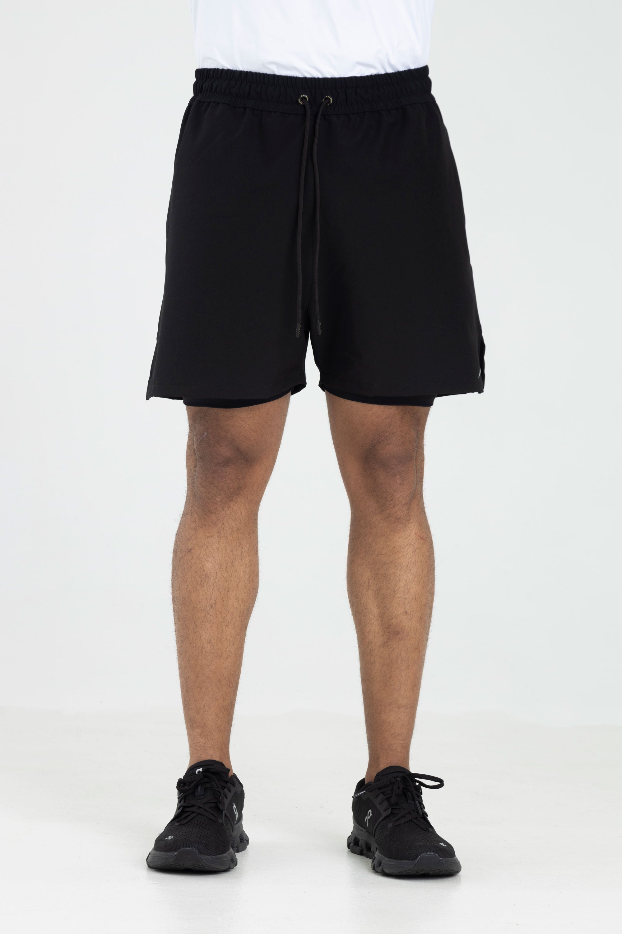 Aeroflex 2-in-1 Shorts (Black)