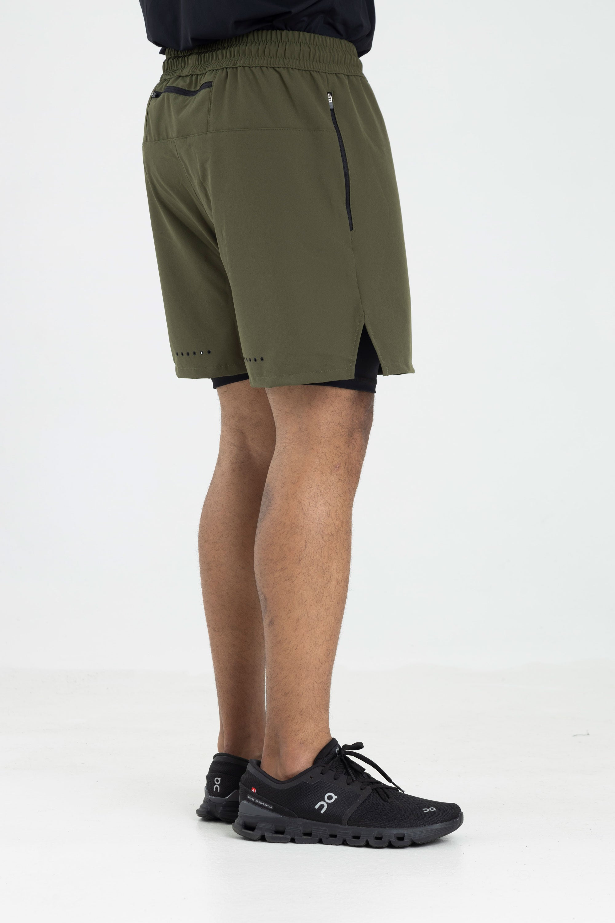 Aeroflex 2-in-1 Shorts (Green)