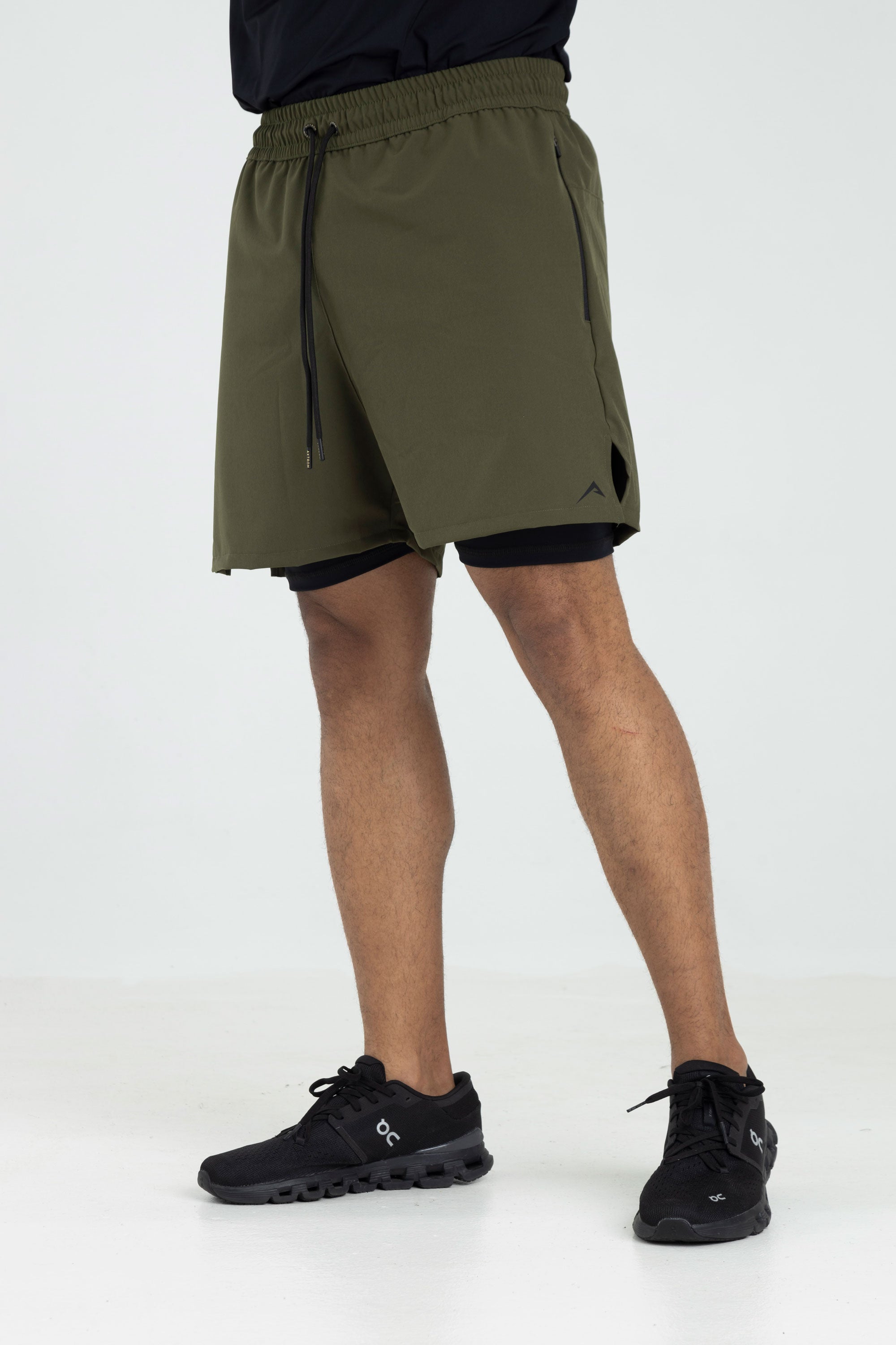 Aeroflex 2-in-1 Shorts (Green)