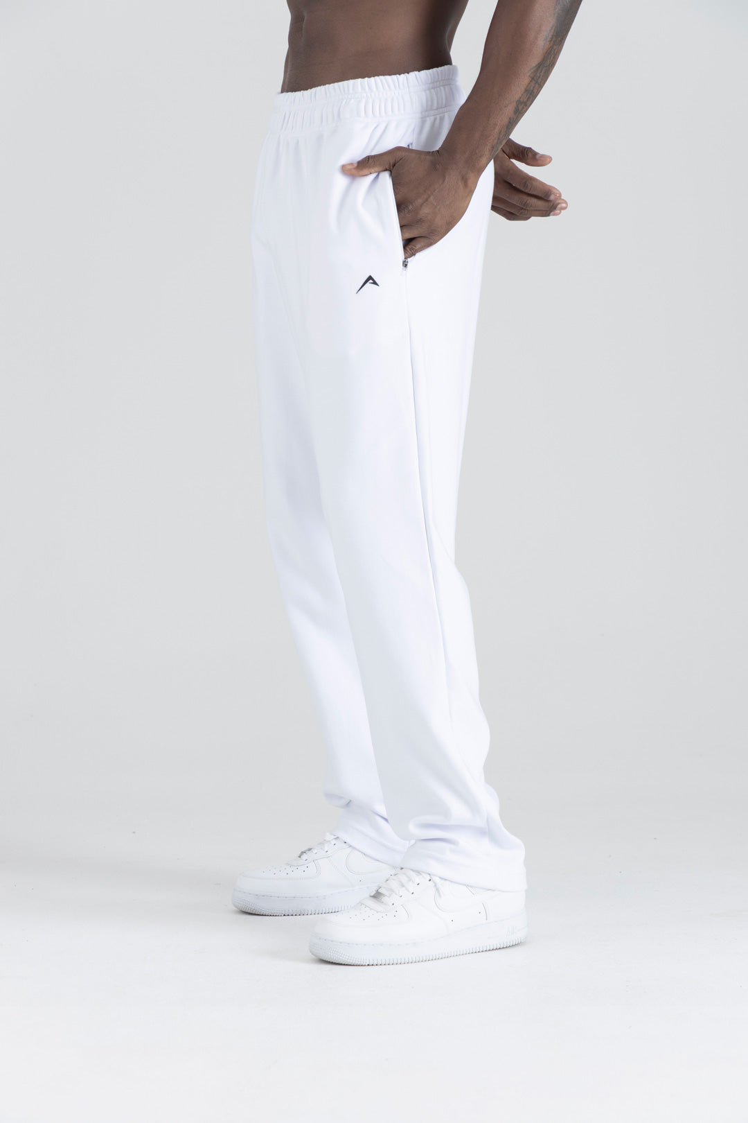 Joggers Bota Recta (Blancos)