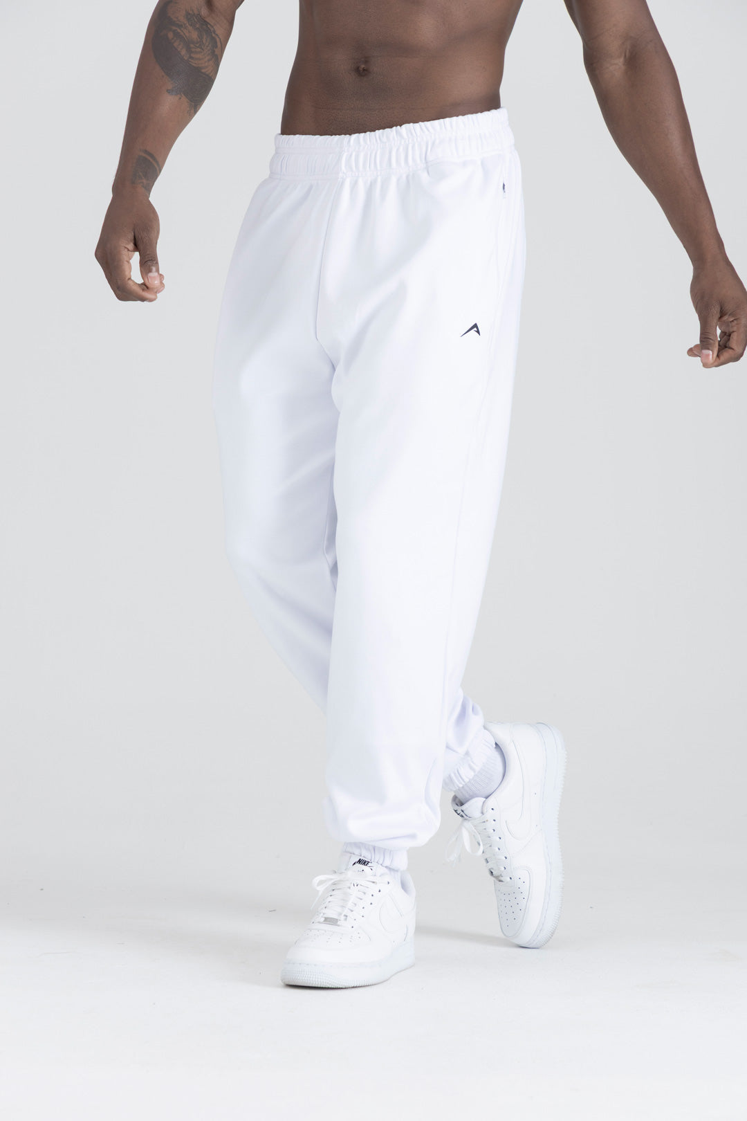 Joggers Ajustados (Blancos)