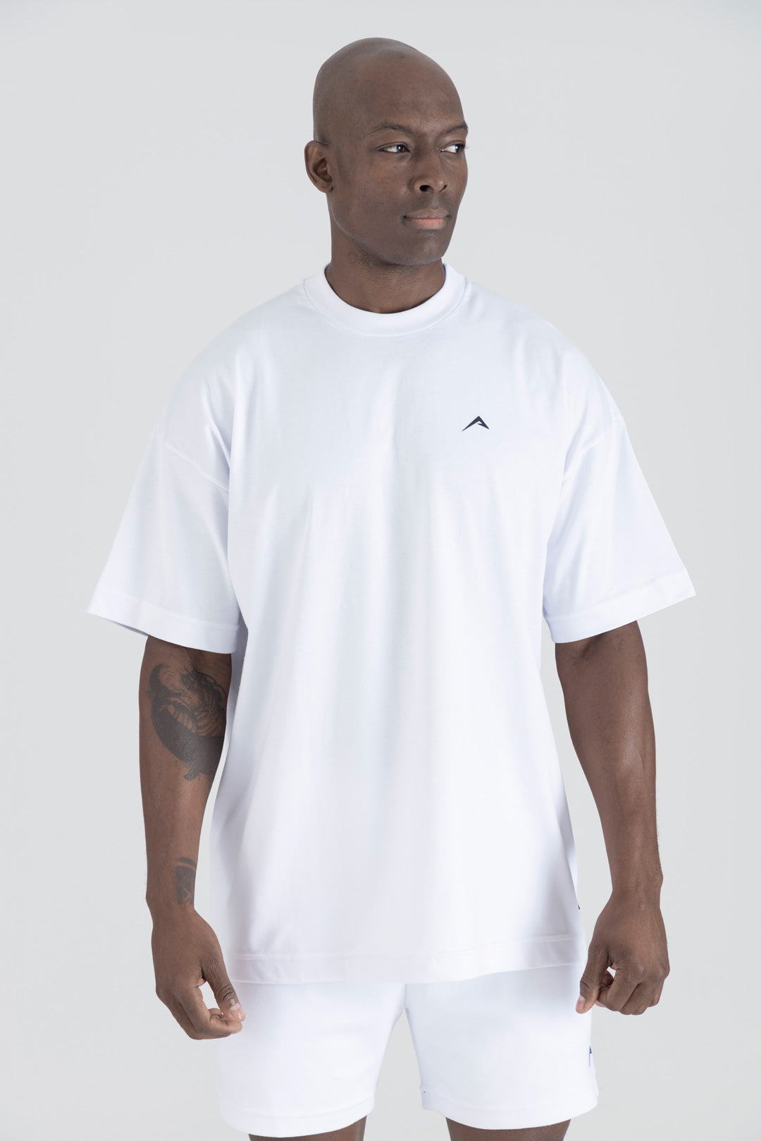 Camiseta Volumen Oversized (Blanca)