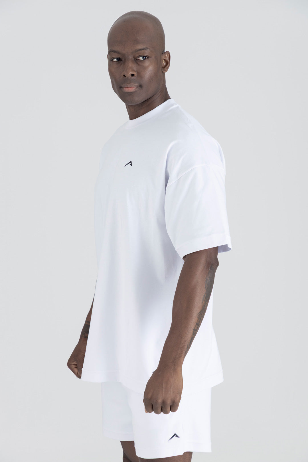 Camiseta Volumen Oversized (Blanca)