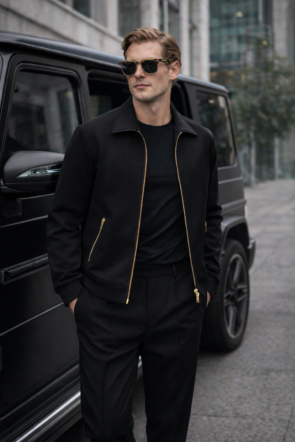 Chaqueta Estructurada (Negra)