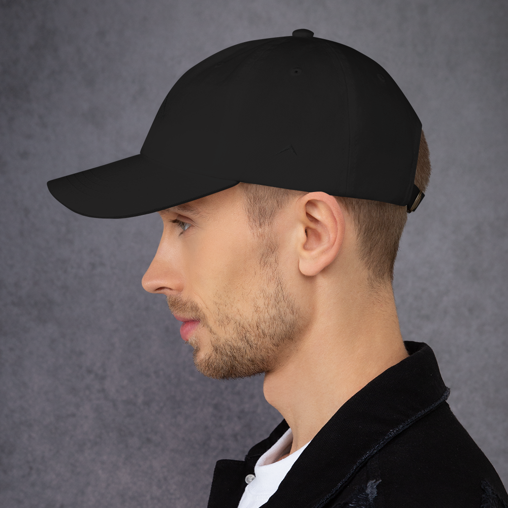 Classic curved hat (Black/Black)