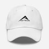 Classic curved hat (White/Black)