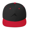 Original Snapback (Black/Black+Red)