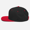 Original Snapback (Black/Black+Red)