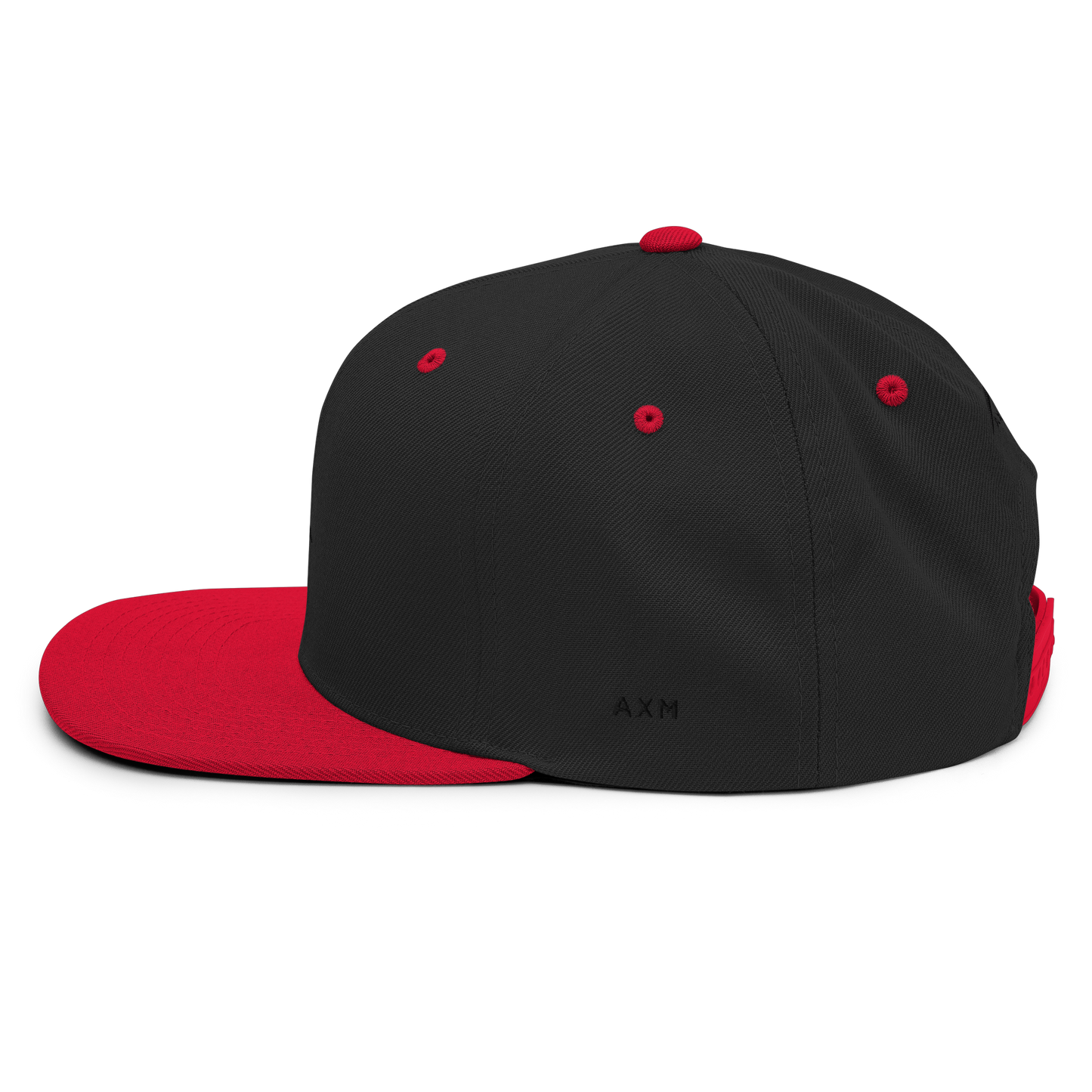 Original Snapback (Black/Black+Red)