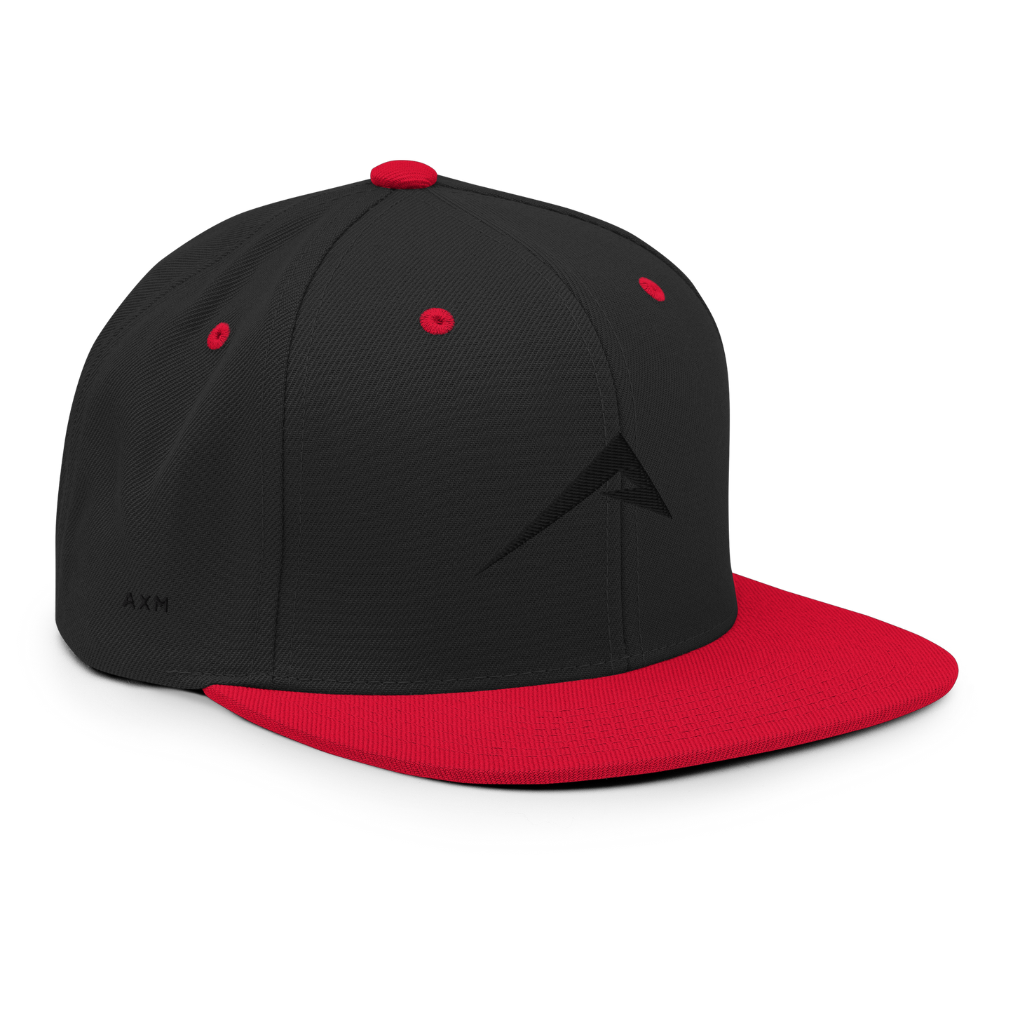 Original Snapback (Black/Black+Red)