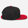 Original Snapback (Black/Black+Red)