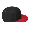 Original Snapback (Black/Black+Red)