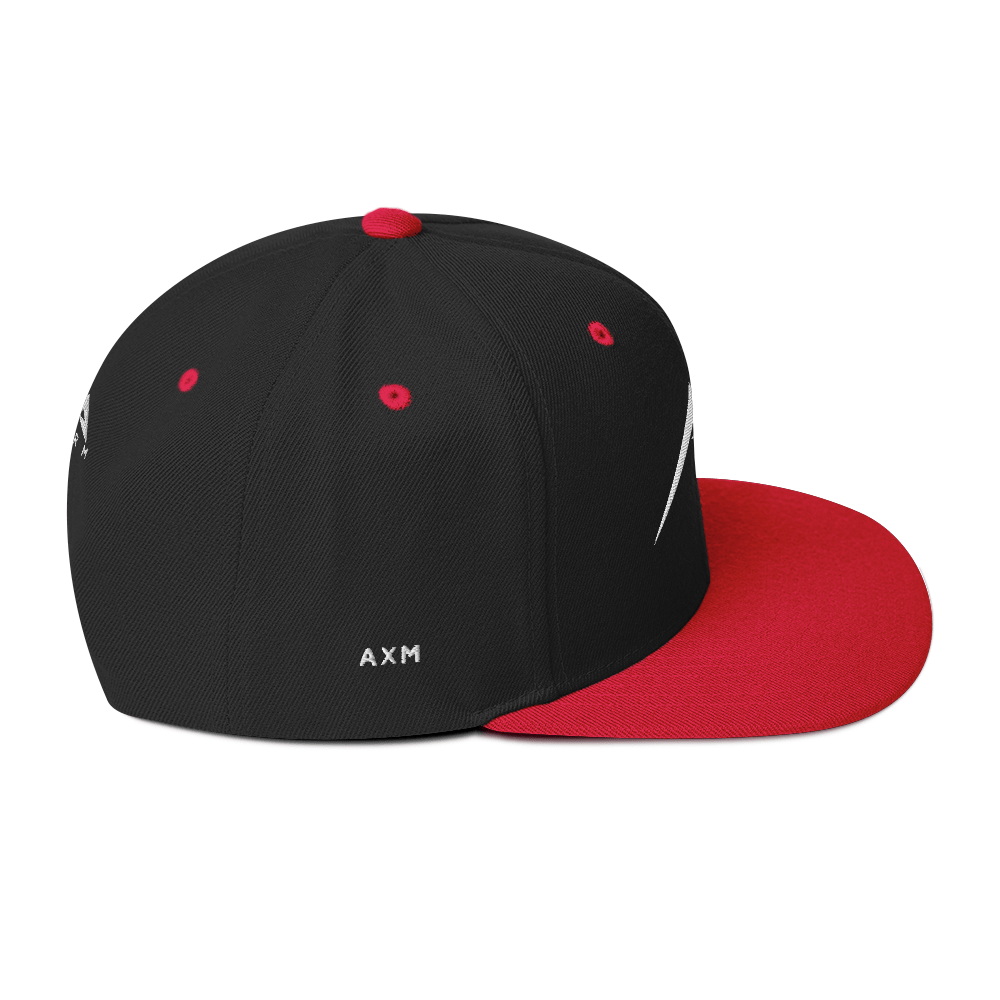 Original Snapback (White/Black+Red)