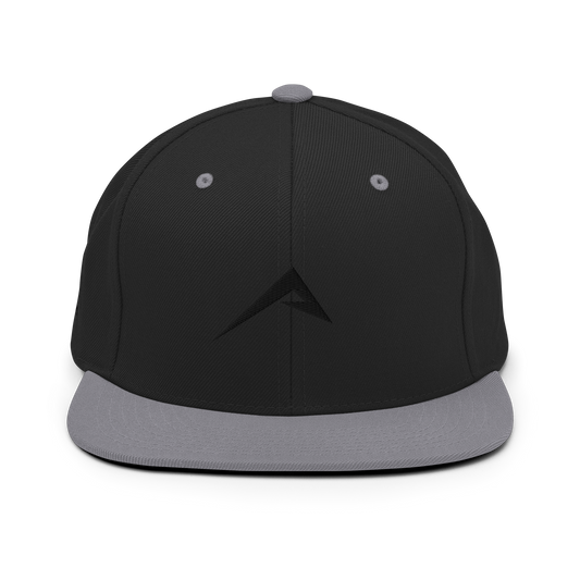 Original Snapback (Black/Black+Silver)