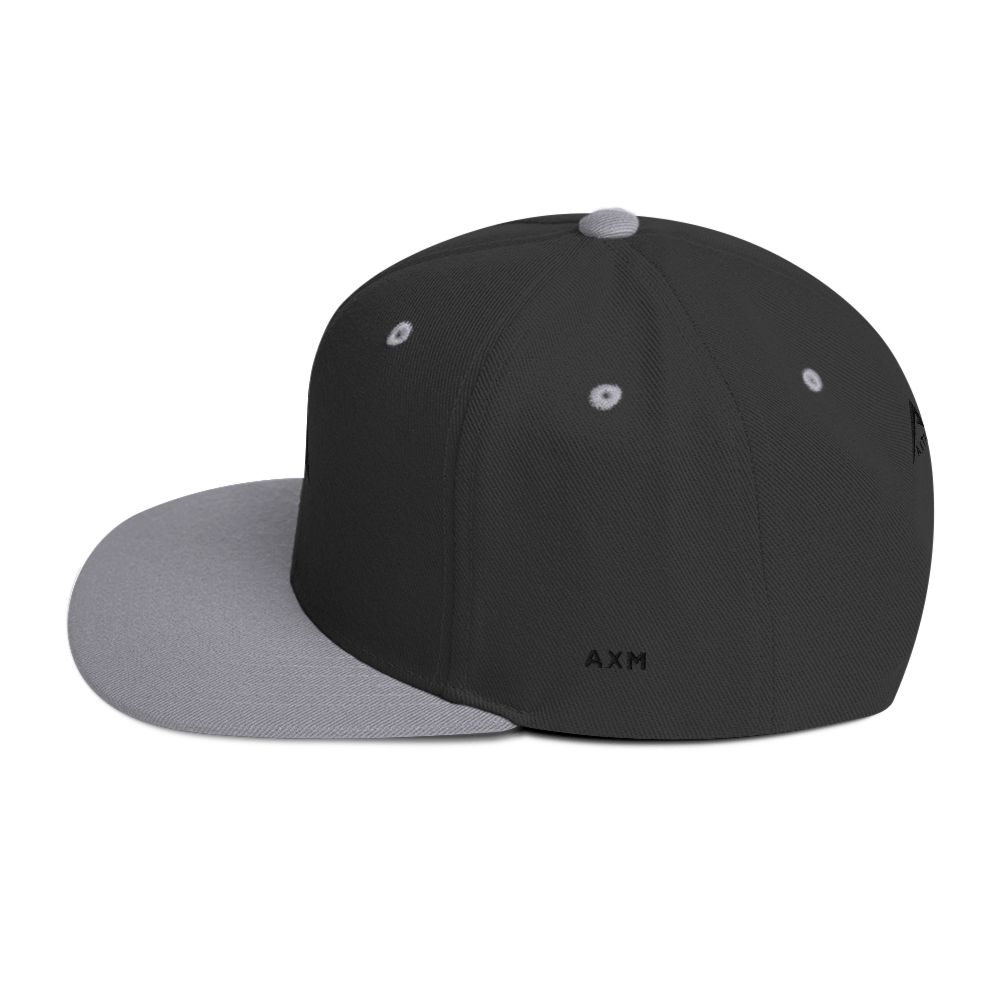 Original Snapback (Black/Black+Silver)