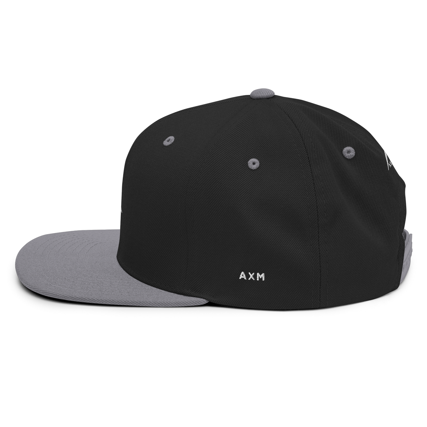 Original Snapback (White/Black+Silver)