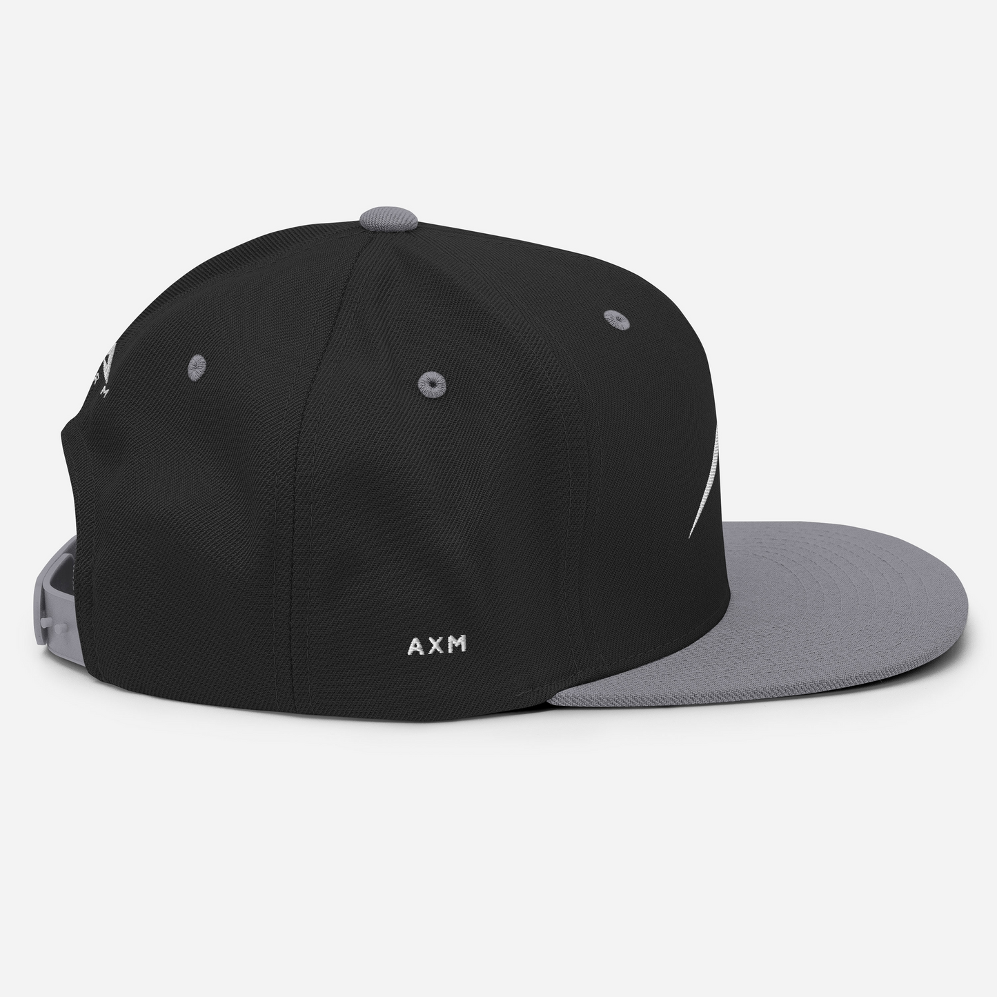 Original Snapback (White/Black+Silver)