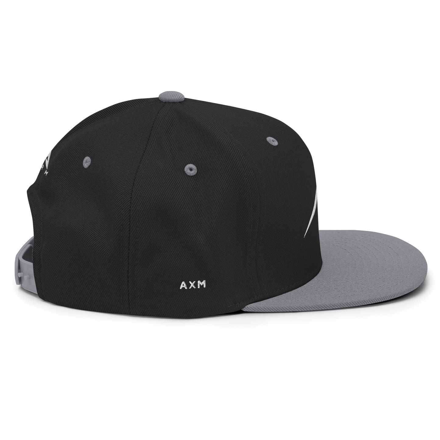 Original Snapback (White/Black+Silver)