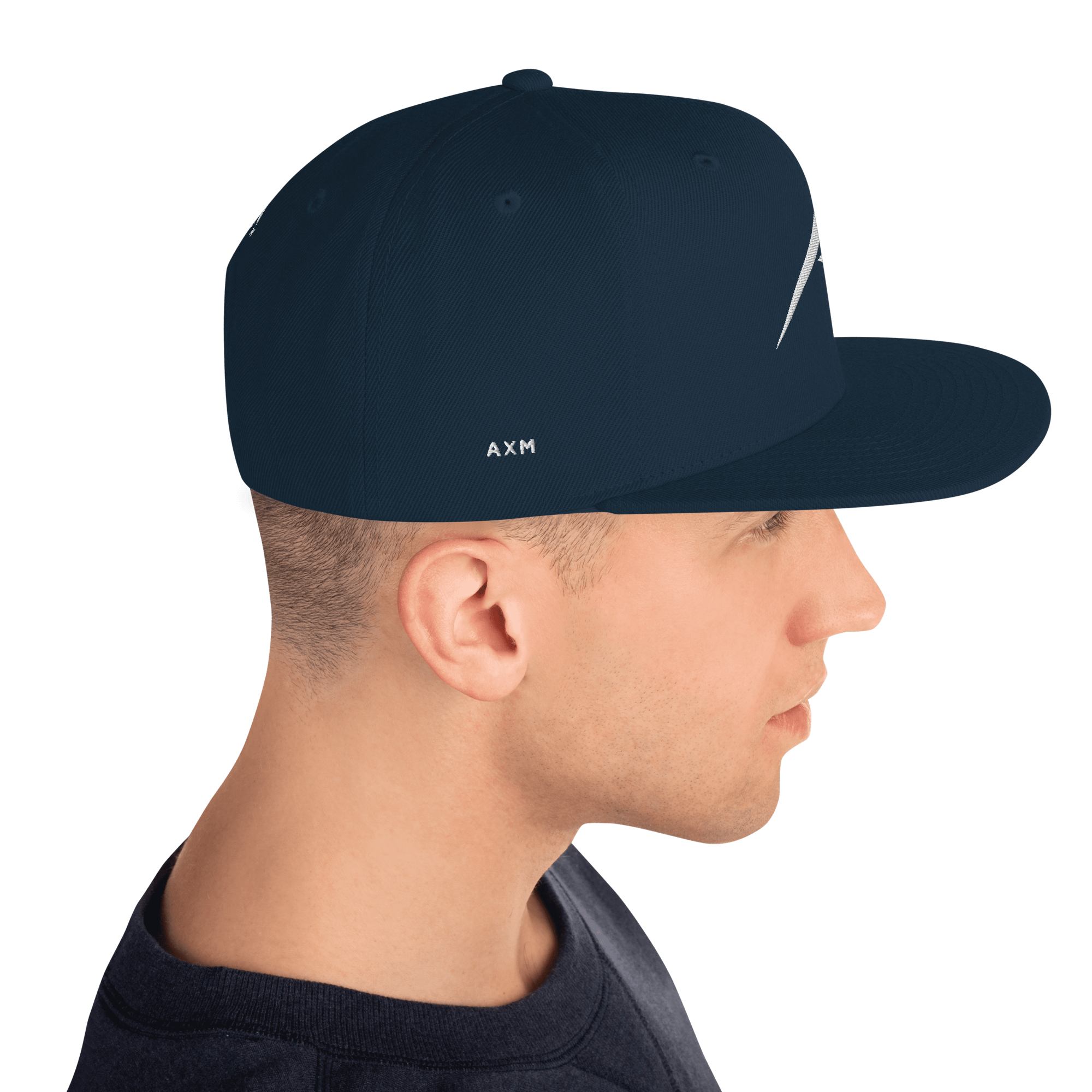 Original Snapback (White/Dark Navy)