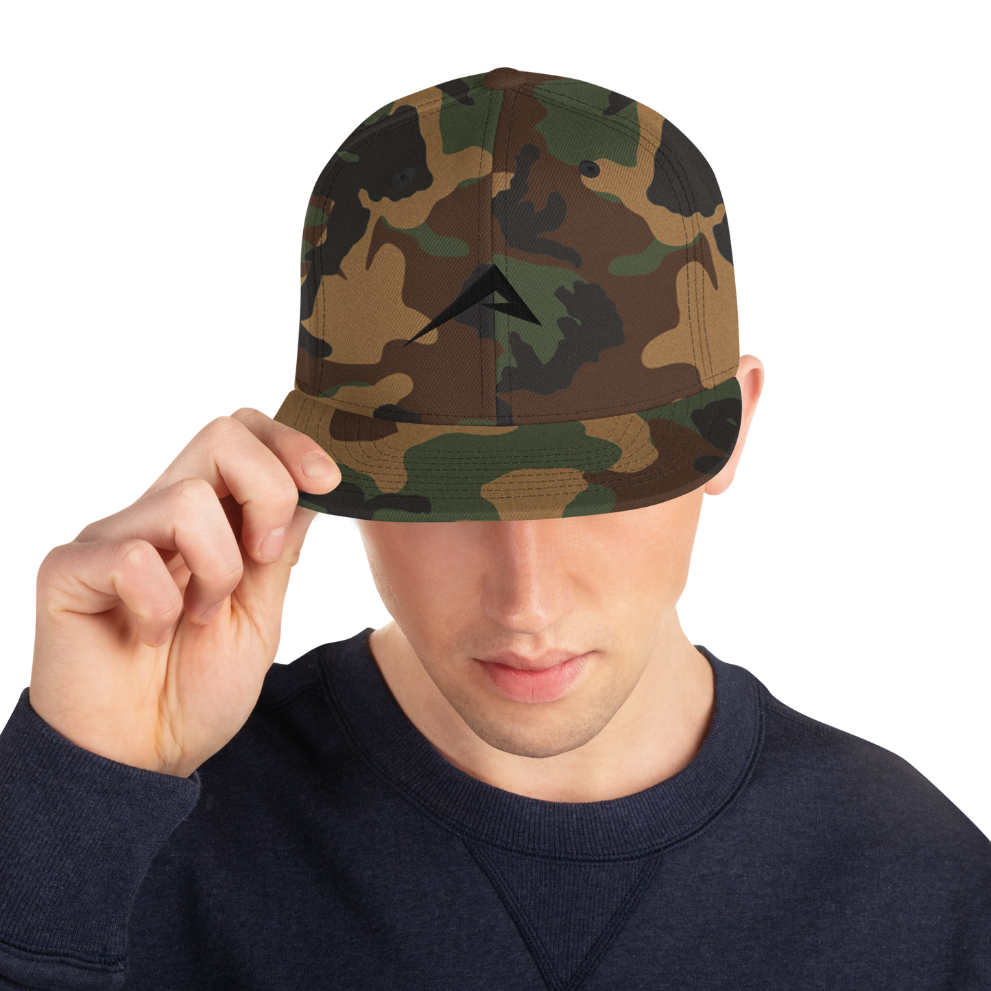 Original Snapback (Black/Green Camo)