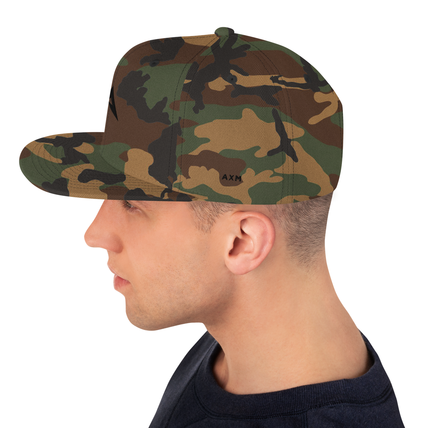 Original Snapback (Black/Green Camo)