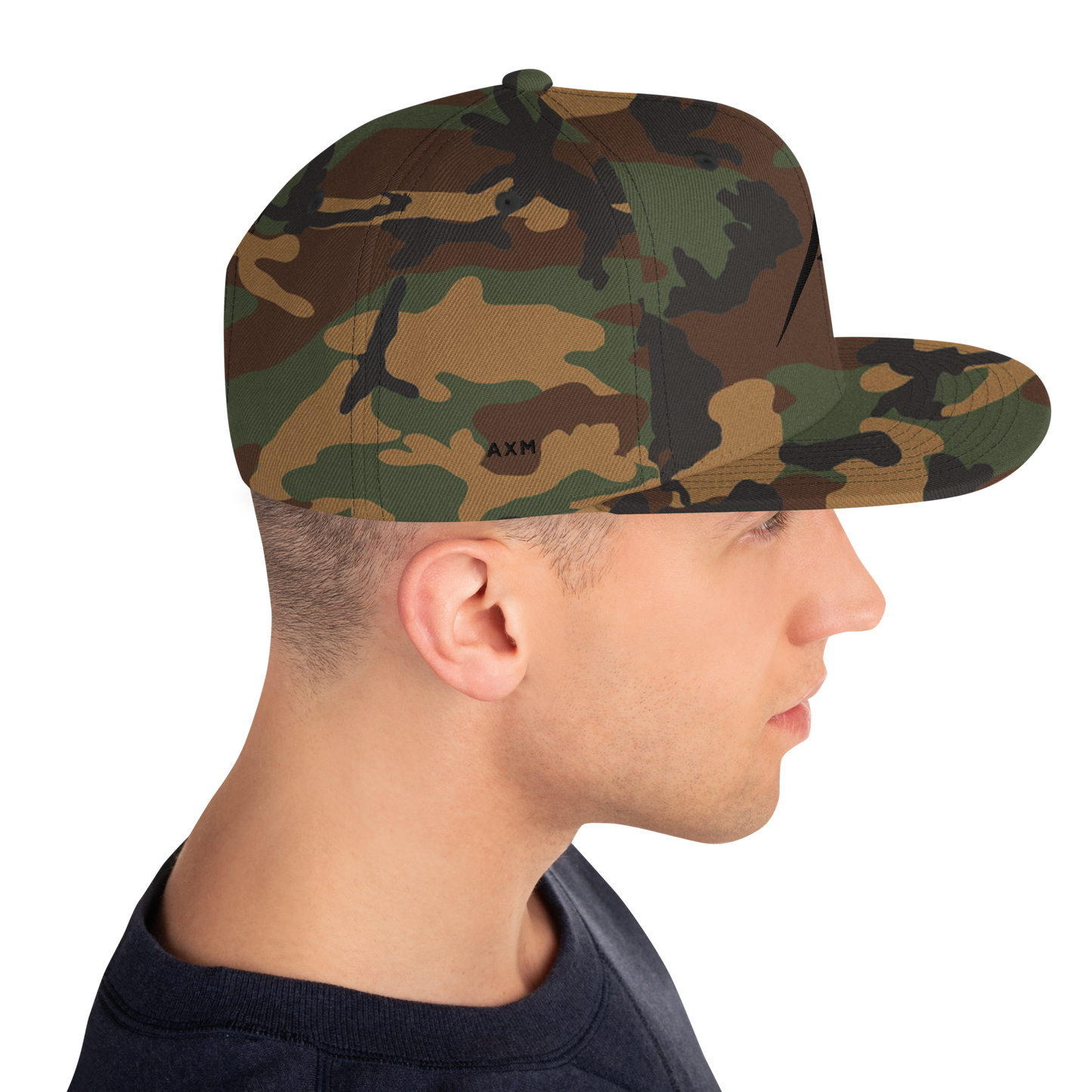 Original Snapback (Black/Green Camo)