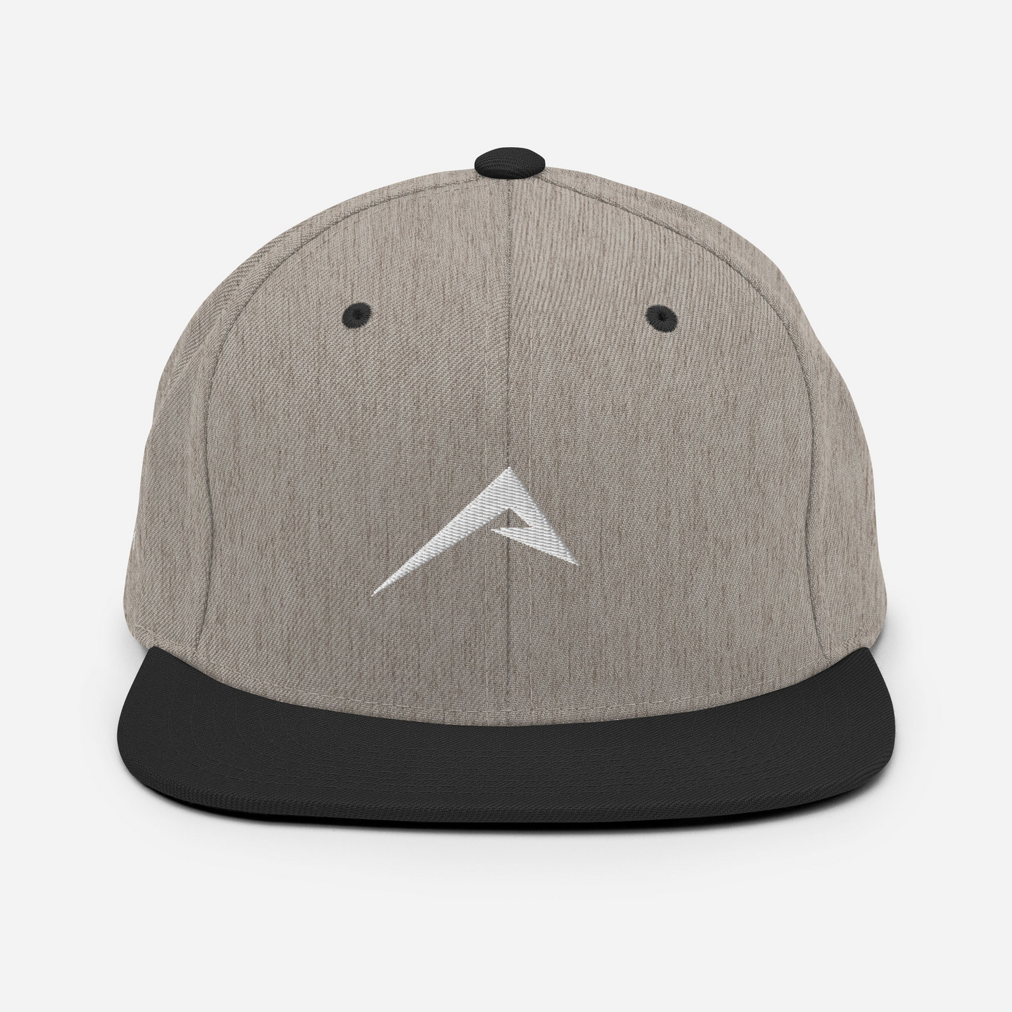 Original Snapback (White/Heather+Black)