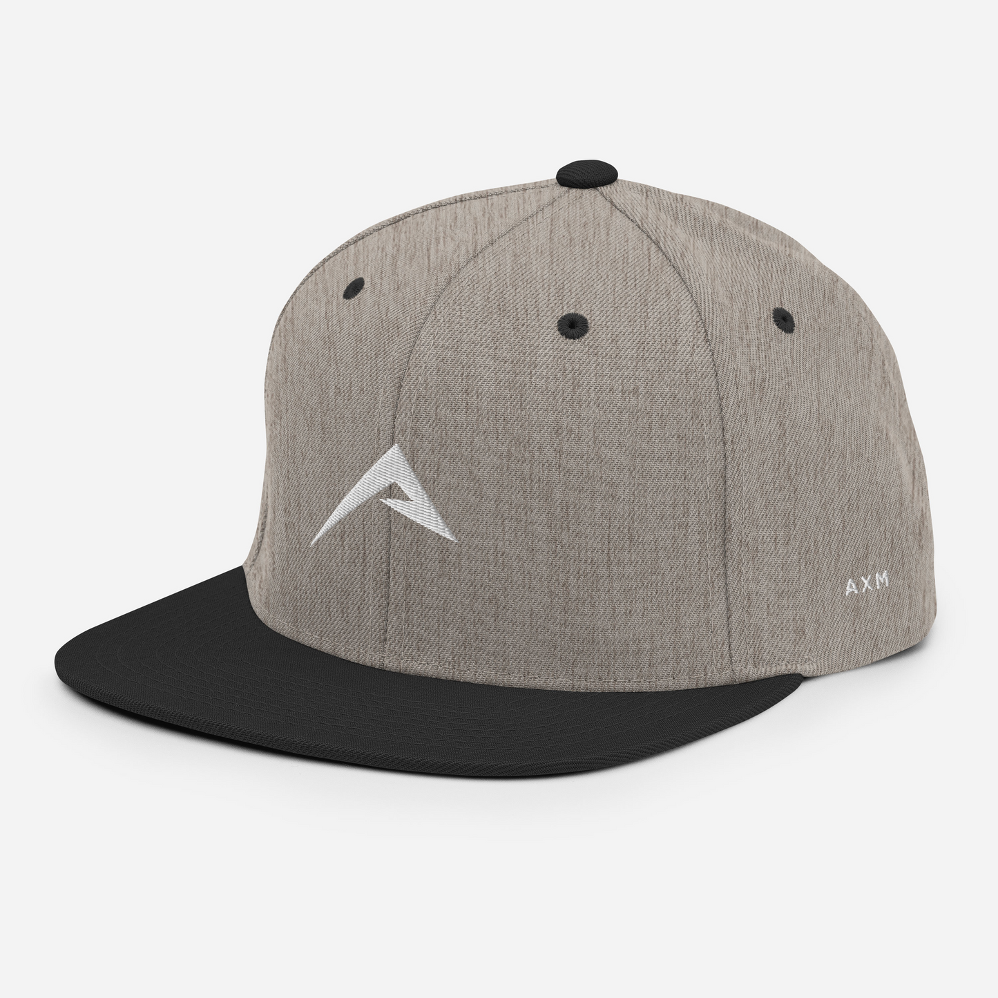 Original Snapback (White/Heather+Black)