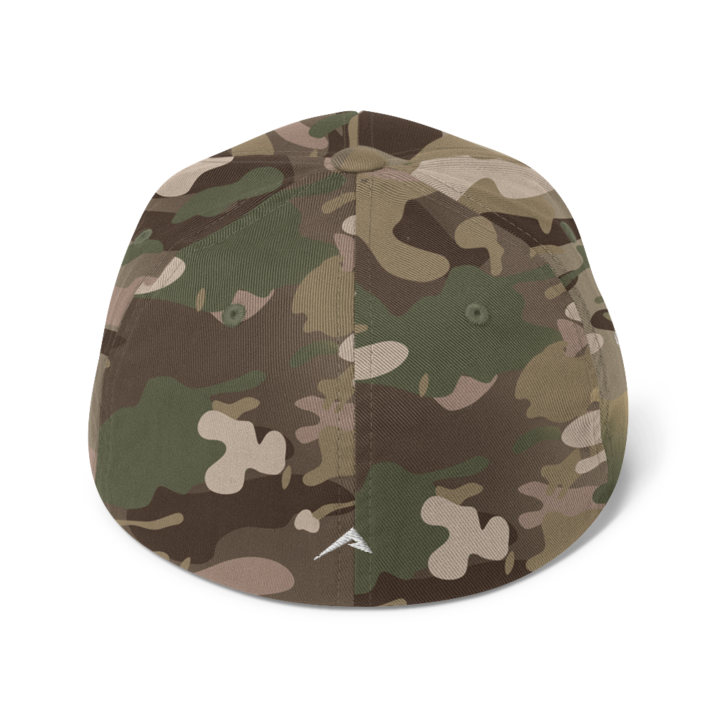 Flexfit Cap (White/Multicam Green)