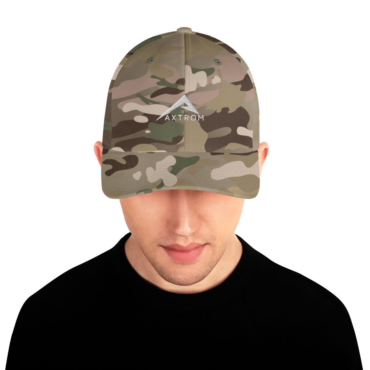 Flexfit Cap (White/Multicam Green)