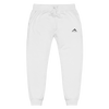 Classic slim fit sweatpants (White)